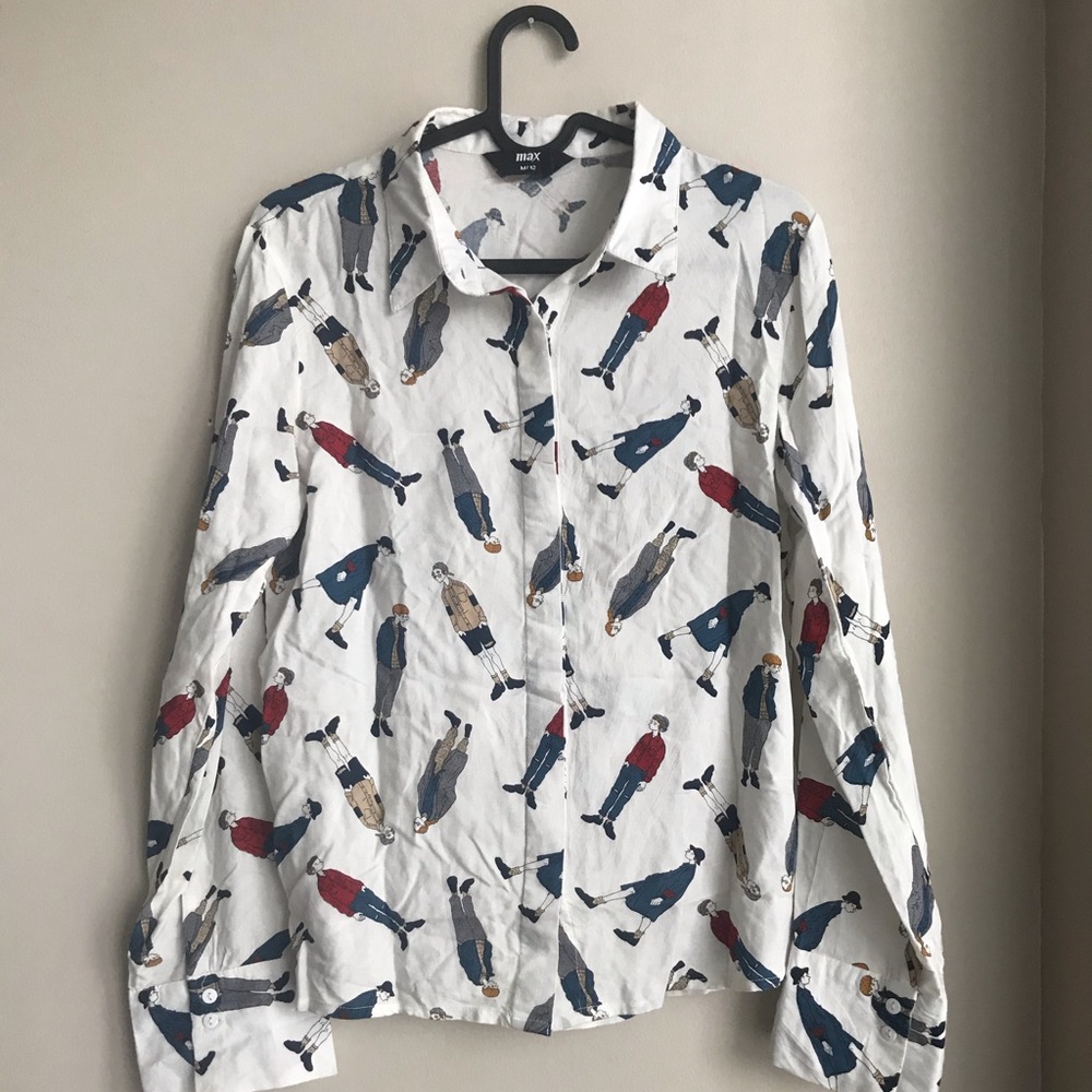 Cute and funky botton down shirt